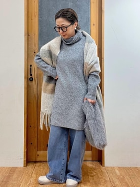 yumiさん（レディース・154cm）の冬コーディネート