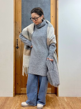 yumiさん（レディース・154cm）の冬コーディネート