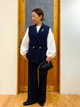 yumiさん（レディース・154cm）の冬コーディネート