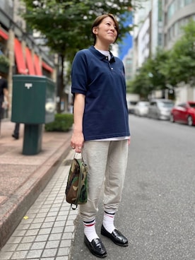 「MIS（エムアイエス）のアイテム」を使った、nacoさん（レディース・162cm）の夏コーディネート