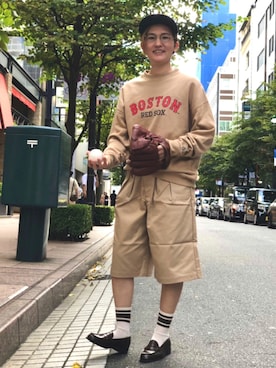 「BARNSTORMER」｜nacoさん（レディース・162cm）の夏コーディネート