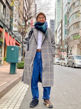 「ROTOL（ロトル）のアイテム」を使った、nacoさん（レディース・162cm）の冬コーディネート