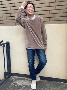 「大学生」｜シマダマサルさん（メンズ・164cm）の秋コーディネート