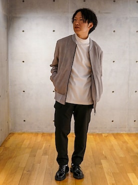 「ファッションの力を信じよう」｜シマダマサルさん（メンズ・164cm）の秋コーディネート
