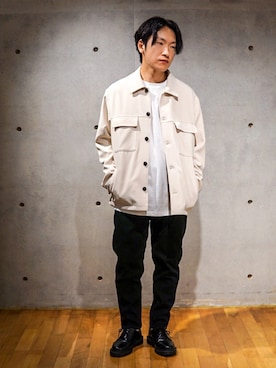 「フォローミー」｜「アイテム（その他）」を使った、シマダマサルさん（メンズ・164cm）の秋コーディネート