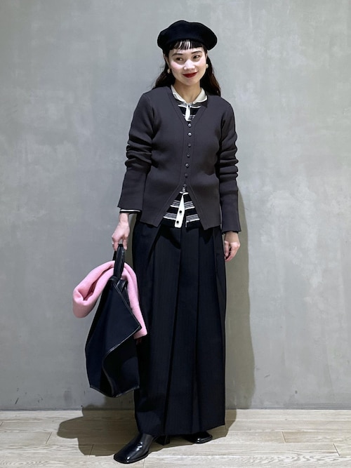 セール】【EMOELLE】フロントプリーツスカート（スカート）｜ADAM ET