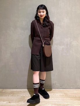 「アイテム（レッグウェア）」を使った、AKARIさん（レディース・157cm・30代）の夏コーディネート