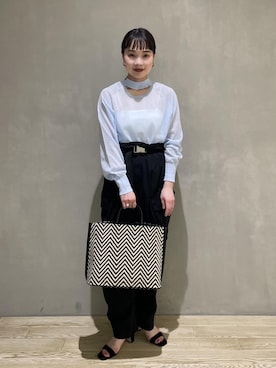 「カーゴパンツ」｜AKARIさん（レディース・157cm・30代）の春コーディネート