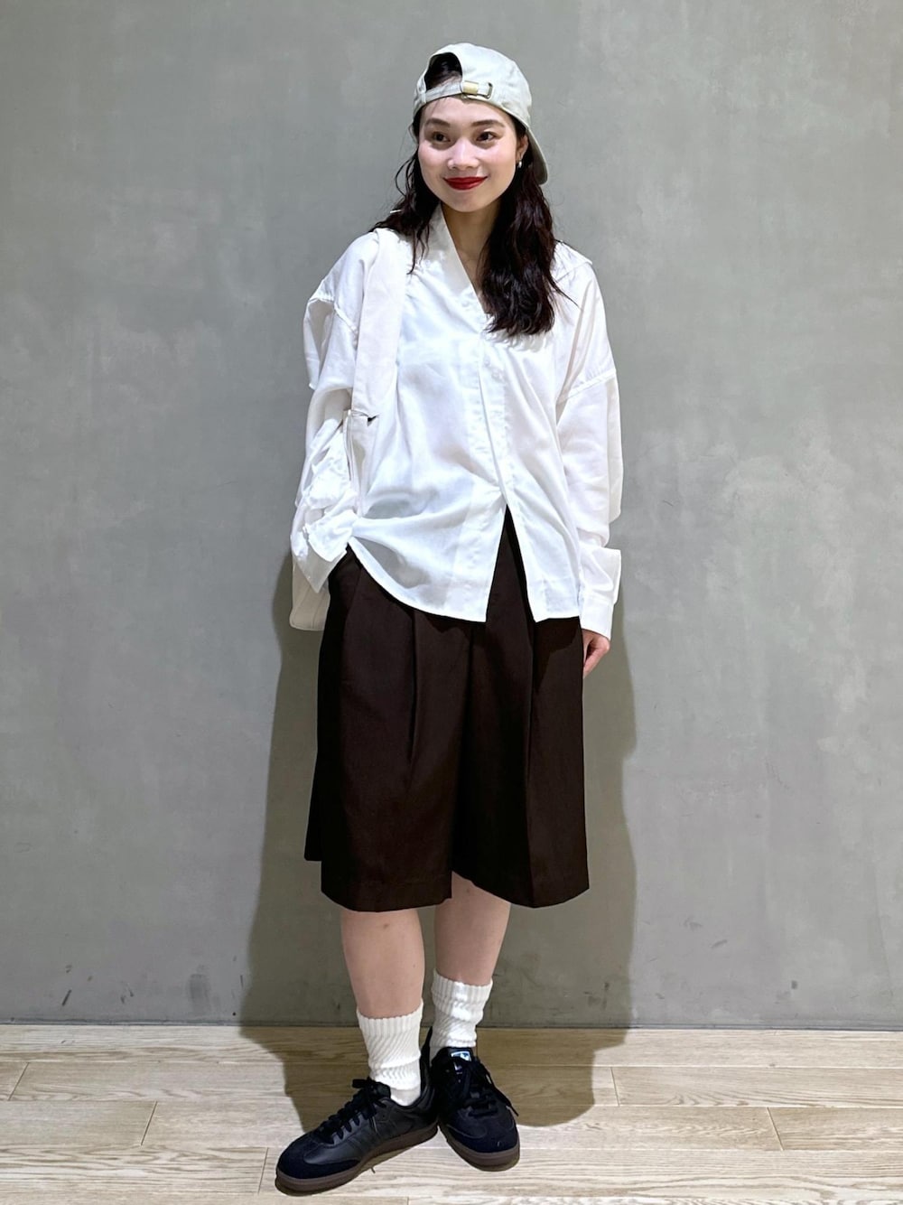 サステナブル】オックスハーフパンツを使った人気ファッション