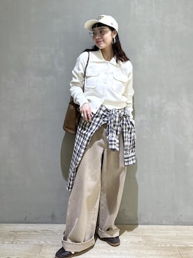 AKARIさん（レディース・157cm）の冬コーディネート