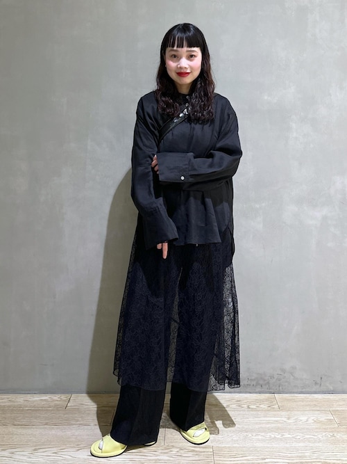 adam et rope chaco黒レースワンピース ADAM ET ROPÉ FEMME(アダム エ ロペ ファム) / 【WEB限定