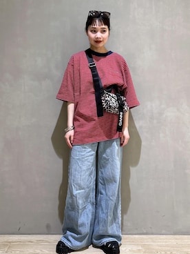 「levis」｜AKARIさん（レディース・157cm）の春コーディネート