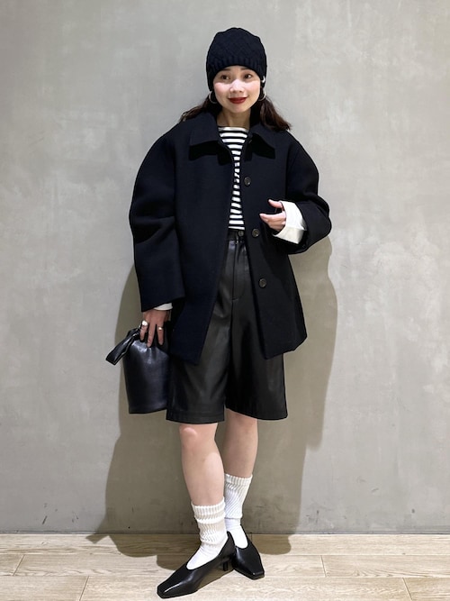 G.F.G.S. for ADAM ET ROPE'】別注ボートネックボーダー（Tシャツ