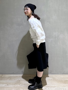 「アイテム（スウェット）」を使った、AKARIさん（レディース・157cm・30代）の秋コーディネート