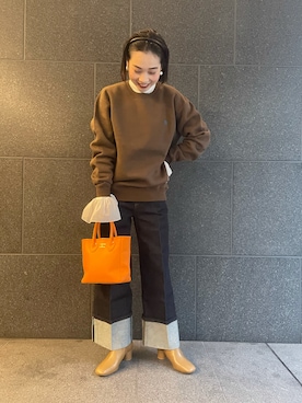 AKARIさん（レディース・157cm）の冬コーディネート