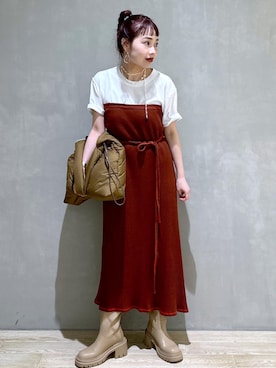 AKARIさん（レディース・157cm）の夏コーディネート