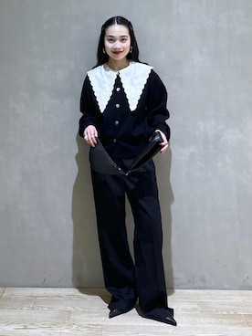 「アイテム（パンツ）」を使った、AKARIさん（レディース・157cm・30代）の秋コーディネート