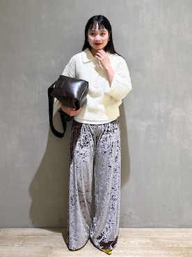 「web限定」｜AKARIさん（レディース・157cm）の秋コーディネート