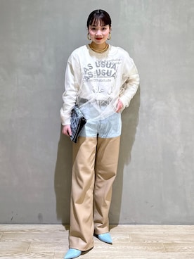 AKARIさん（レディース・157cm）の冬コーディネート