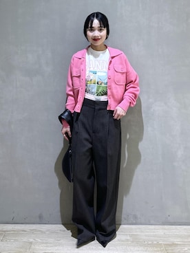 「アイテム（パンツ）」を使った、AKARIさん（レディース・157cm・30代）の秋コーディネート