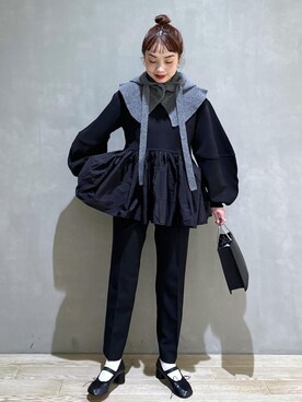 「アイテム（その他トップス）」を使った、AKARIさん（レディース・157cm・20代）の秋コーディネート