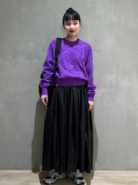 「ブルベ冬コーデ」｜AKARIさん（レディース・157cm）の秋コーディネート