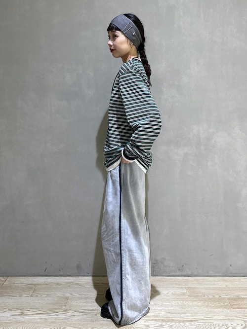 EMOELLE】ドレスデニムパンツ（デニムパンツ）｜ADAM ET ROPE