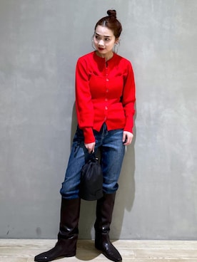 「セットアイテム」｜AKARIさん（レディース・157cm）の秋コーディネート