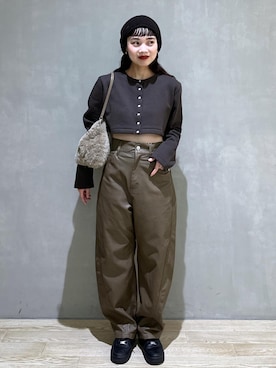 「agnesb」｜AKARIさん（レディース・157cm）の秋コーディネート