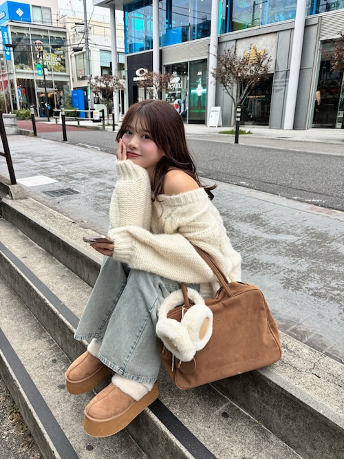 ポケットレースワイドデニム（デニムパンツ）｜Chico（チコ）の