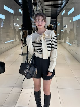 hichanさん（レディース・156cm）の冬コーディネート