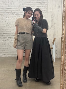 「アイテム（ブーツ）」を使った、hichanさん（レディース・156cm）の夏コーディネート