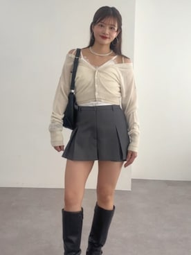 「アイテム（スカート）」を使った、hichanさん（レディース・156cm・20代）の夏コーディネート