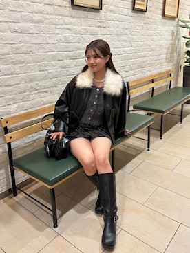 「アイテム（ブルゾン）」を使った、hichanさん（レディース・156cm）の夏コーディネート