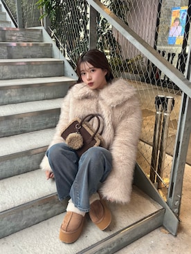 「アイテム（その他シューズ）」を使った、hichanさん（レディース・156cm・20代）の秋コーディネート