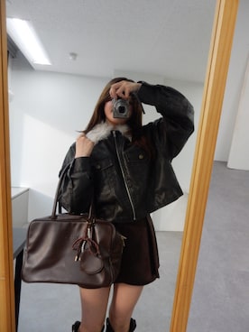「アイテム（ブルゾン）」を使った、hichanさん（レディース・156cm・20代）の夏コーディネート