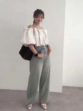 hichanさん（レディース・156cm）の夏コーディネート