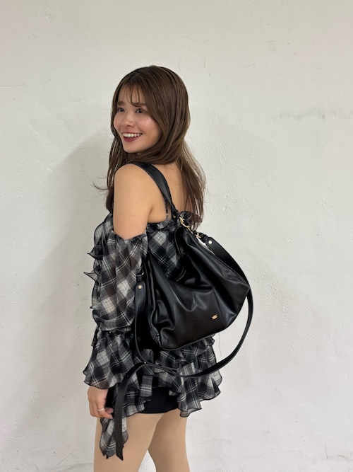 chiiiibag チーバッグ ブラック スエードボストンおまけ付き BAGS – ch!iii
