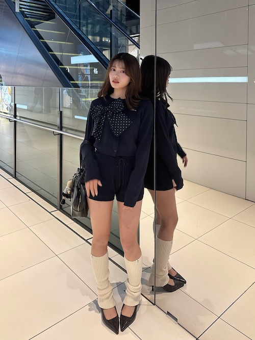 セットアップ対応】コンパクトニットショートパンツ（その他パンツ