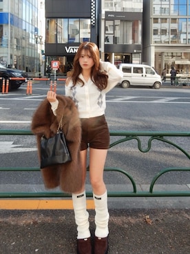 hichanさん(レディース・156cm)の冬コーディネート