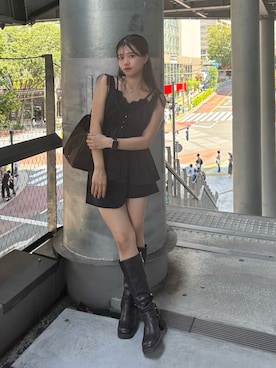 hichanさん（レディース・156cm）の夏コーディネート