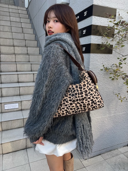 PRADA ファー付き カーディガン ボレロ 38 ポンチョ ショート PRADA ファー付き カーディガン ボレロ 38 ポンチョ ショート レア品