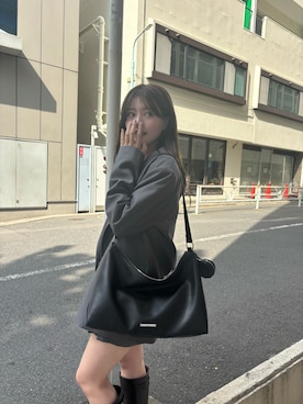 「アイテム（テーラードジャケット）」を使った、hichanさん（レディース・156cm）の夏コーディネート