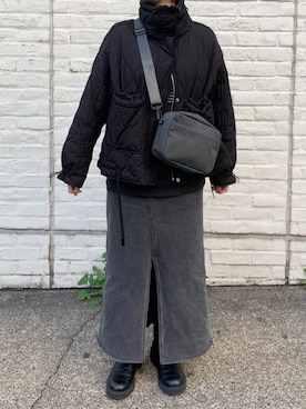 「ダウンコート」｜Dailyrusset ECさん（レディース・154cm）の冬コーディネート