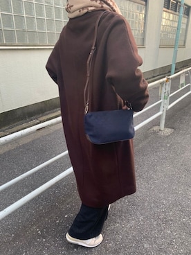 「ミニショルダー」｜Dailyrusset ECさん（レディース・161cm）の冬コーディネート