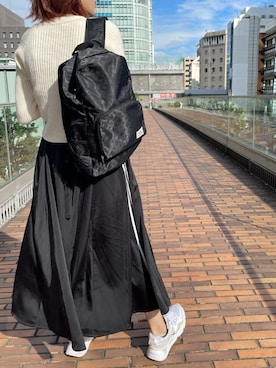 「コンパクト」｜Dailyrusset ECさん（レディース・172cm）の秋コーディネート