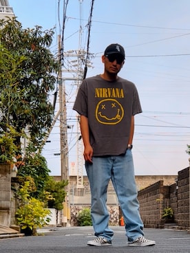 「アイテム（デジタル腕時計）」を使った、たくみみみさん（メンズ・180cm・40代）の夏コーディネート