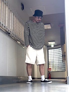 「無印良品（ムジルシリョウヒン）のアイテム」を使った、たくみみみさん（メンズ・180cm）の秋コーディネート