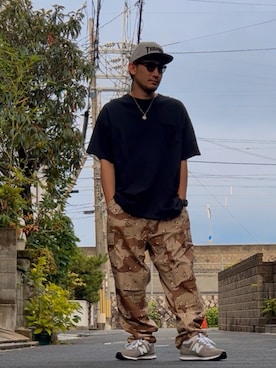 「アイテム（ネックレス）」を使った、たくみみみさん（メンズ・180cm・40代）の夏コーディネート