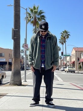 「アイテム（その他アウター）」を使った、たくみみみさん（メンズ・180cm）の秋コーディネート